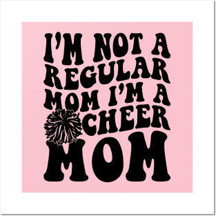 Cheerleading Cheerleader Squad Mom Girls Cheer Mama Practice Posters and Art